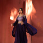 Purple Chanderi Dhoti Set (3 piece)