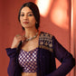 Purple Chanderi Dhoti Set (3 piece)