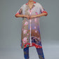 Multi-Coloured Cotton Silk Digital Printed Co-Ord Set