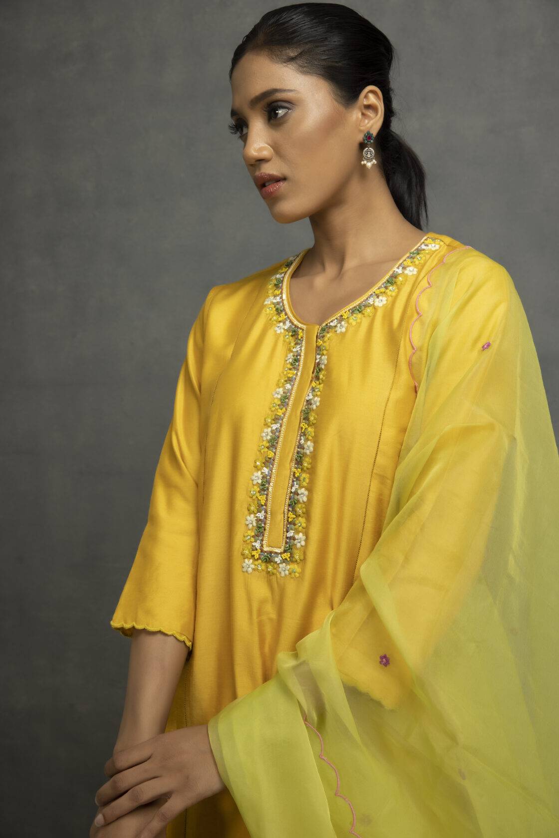 Straight Kurta With Princess Line